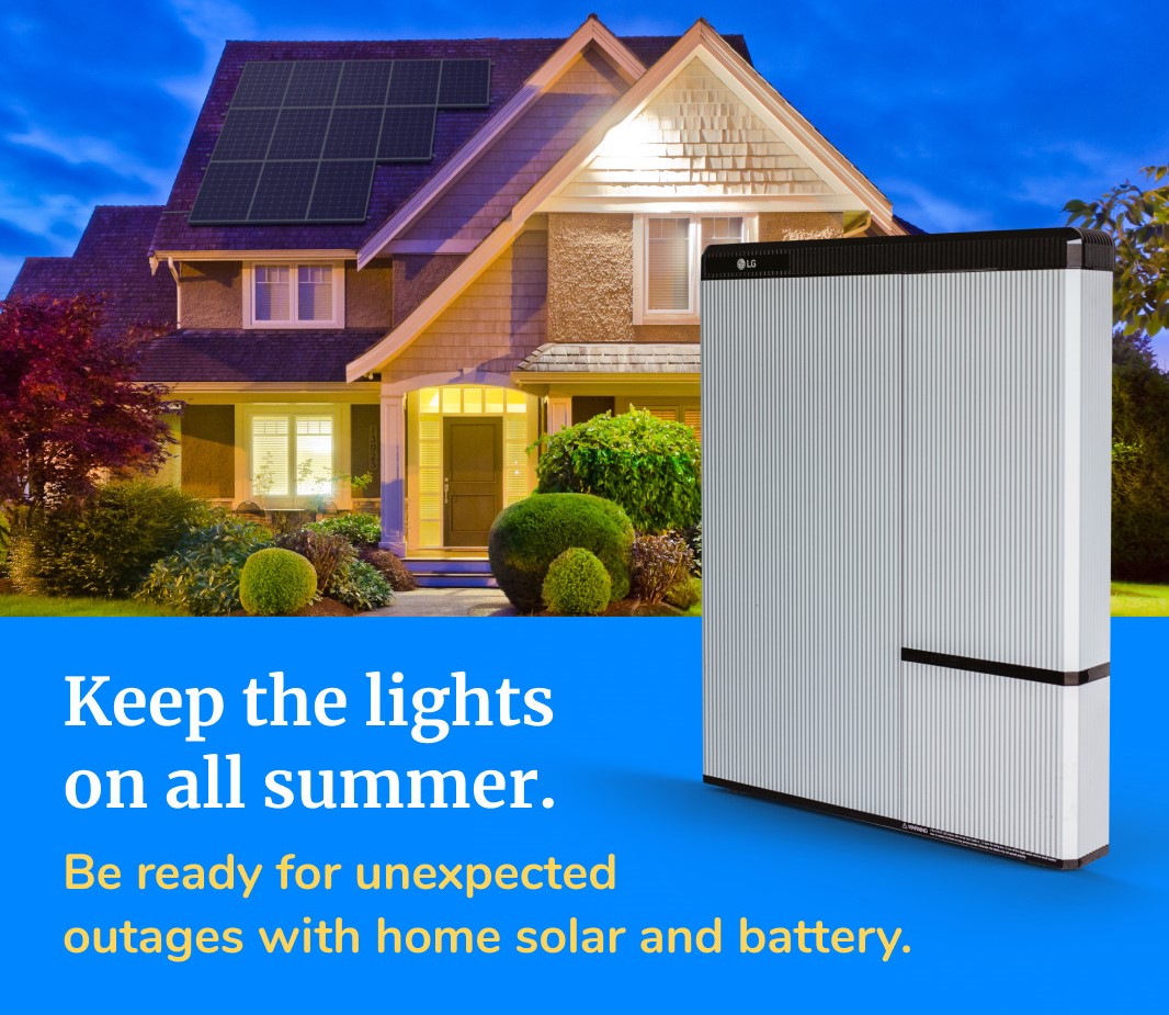 Home solar and battery